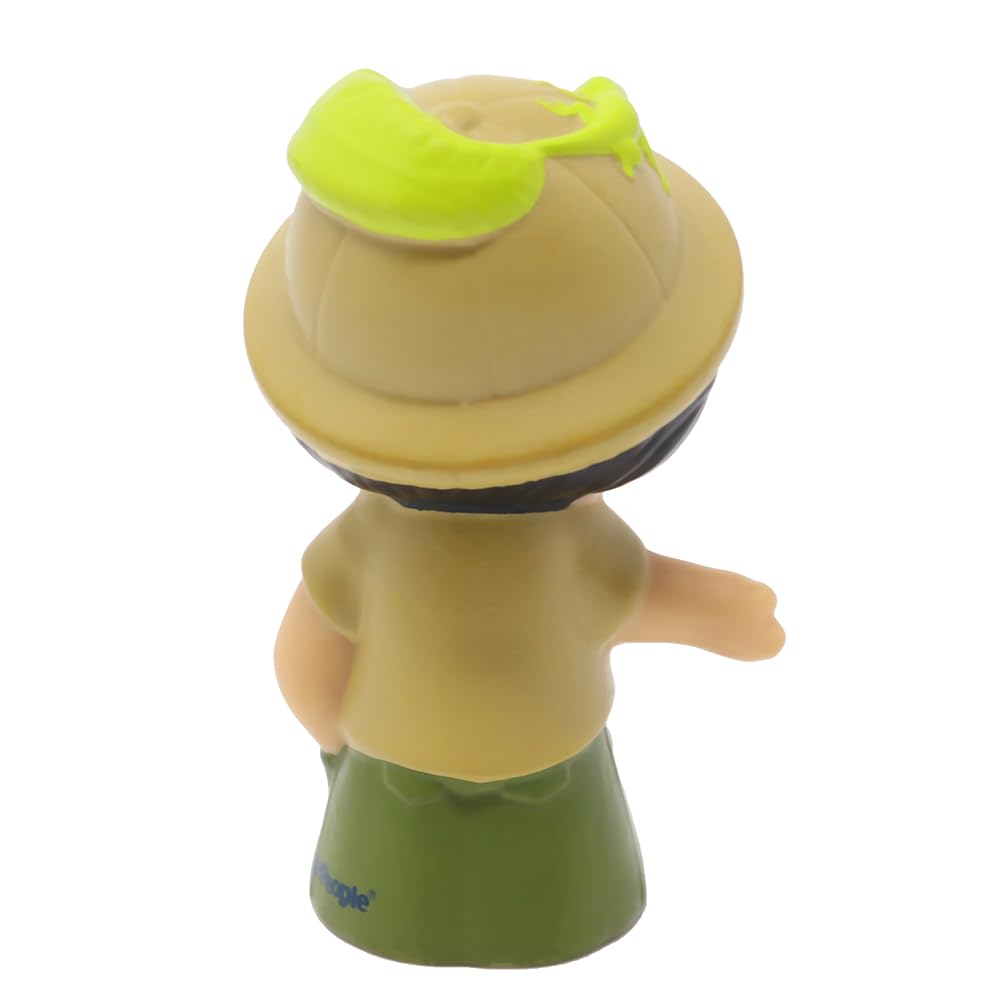 Fisher-Price Replacement Part for Collectible Little People Musical Zoo Safari Train Playset M0532 - Replacement Guide Koby Figure - Wearing Khaki