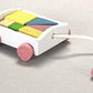 Dollhouse Miniature Wagon with Blocks