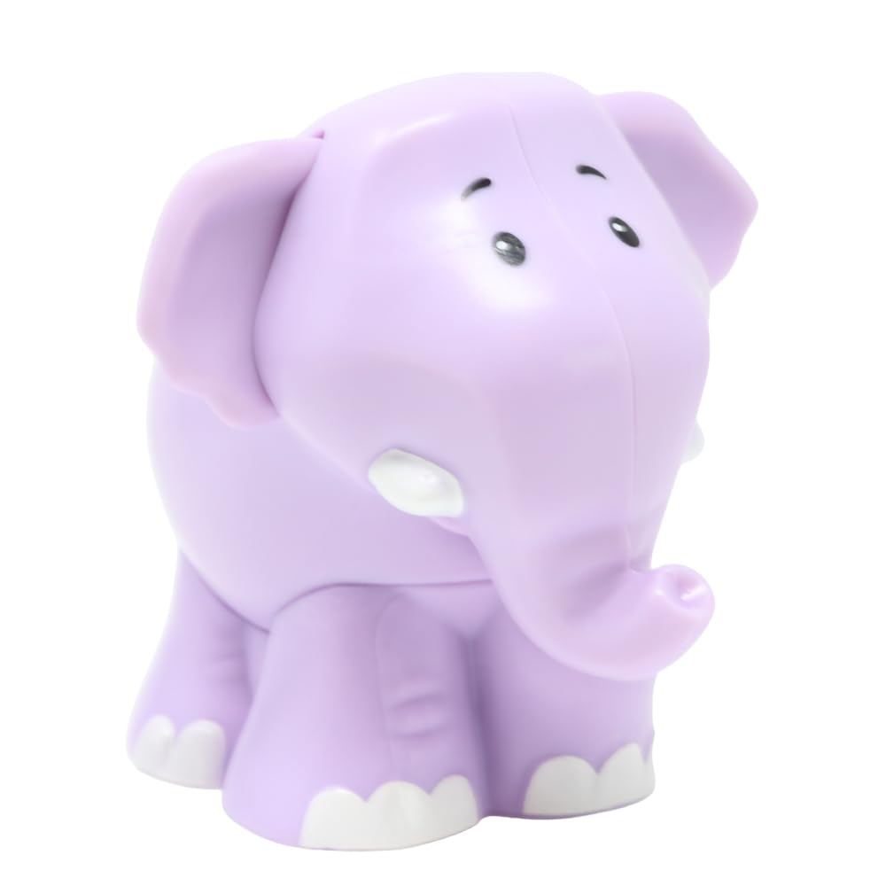 Fisher-Price Replacement Part Little People Noah's Ark Zoo Safari Jungle Animals Playset JLV11 - Replacement Purple Elephant Figure