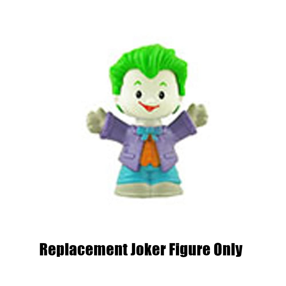 Replacement Part for Fisher-Price Little People Inspired by DC Superfriends Deluxe Batcave Playset HHY77 - Replacement Joker Figure