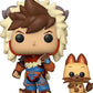 Funko POP & Buddy: Monster Hunter- Lute with Navirou, Multicolor