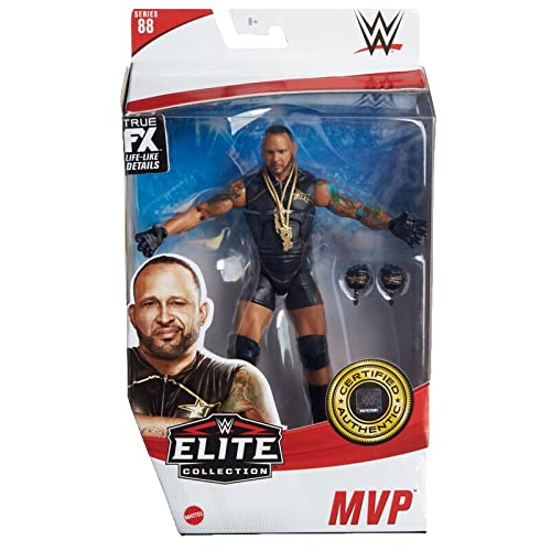 WWE MATTEL MVP Elite Collection Series 90 Action Figure 6 in Posable Collectible Gift Fans Ages 8 Years Old and Up