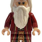 LEGO Harry Potter: Ablus Dumbledore Minifigure in Red Robes with Wand