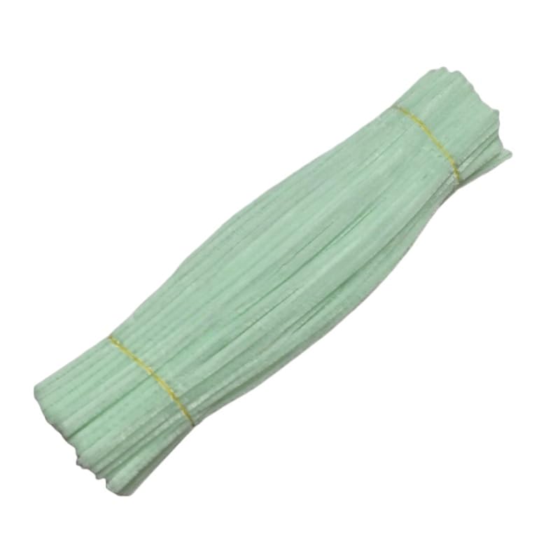 300 PCS Thick Pipe Cleaners Craft Supplies Eucalyptus Sage Green Color Chenille Stems for Wedding Christmas Art and Craft Projects Creative DIY