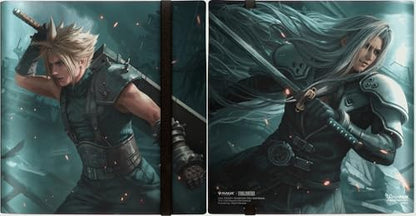 Ultra PRO - Final Fantasy x Universes Beyond Cloud/Sephiroth 12-Pocket PRO-Binder for Magic: The Gathering | TCG Card Collector Album, MTG Binder