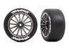 Traxxas T&W BLK CHRM 2.0 Slick Rear