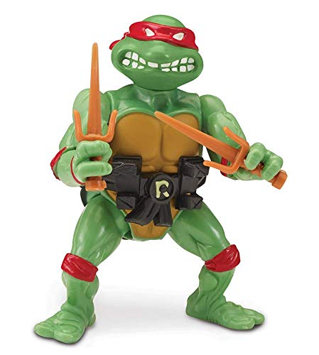 PlayMates Teenage Mutant Ninja Turtles: Retro Rotocast Sewer Lair 6-Piece Action Figure Set, Multicolor