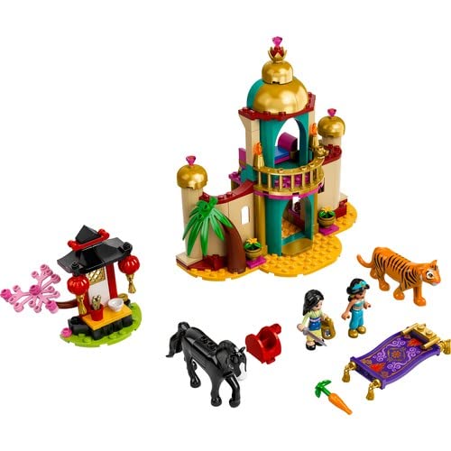 Lego® Disney Jasmine and Mulan’s Adventure 43208 Building Kit; A Fun Princess Construction Toy for Kids Aged 5+