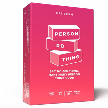 Person Do Thing Card Game: The Fast Friendly Game for Couples, Families and Parties | 15+ Mins | 2+ Players | Ages 8+