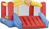 Little Tikes Jump 'n Slide Inflatable Bouncer Includes Heavy Duty Blower With GFCI, Stakes, Repair Patches, And Storage Bag, for Kids Ages 3-8 Years