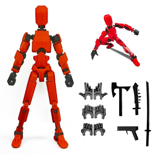 2026 New Assembly Completed-Titan 13 Action Figure,Dummy Robot 13 Action Figures Set,3D Printed Multi-Jointed Action Figures,Nova 13 Action Figure
