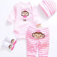 Tatu Reborn Baby Girl Doll Clothes 20-22 Inches Newborn Baby Girl 4 Pieces Accessories Set