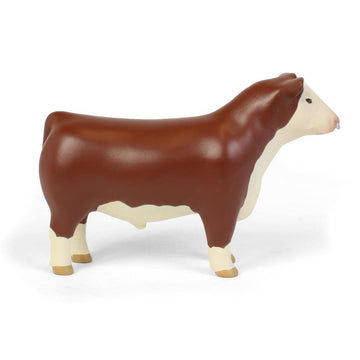 Little Buster Toys Hereford Show Bull with Nose Ring