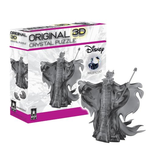 Disney Maleficent Black Crystal 3D Puzzle Deluxe, 74-Pc Ages 12+