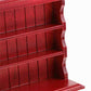 EatingBiting 1:12 Dollhouse Miniature Furniture Wooden Bookcase Sideboard Cabinet Shelf Bookshelf Storage Shelves Organizer Cabinet Storage Shelves