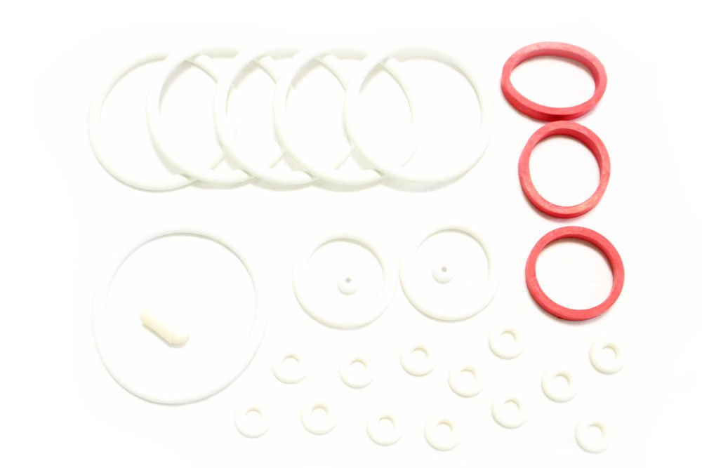 Game Room Guys White Rubber Ring Kit Compatible with Evel Knievel Home Version Pinball Machine