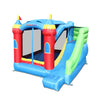 Bounceland Royal Palace Inflatable Bounce House, with Long Slide, Large Bouncing Area, Basketball Hoop and Sun Roof, 13 ft x 12 ft x 9 ft H, UL Strong