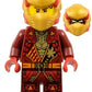 LEGO Ninjago Dragons Rising Season 3: Kai Minifigure with Dual Fire Sword - 6+