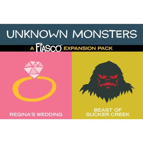 Bully Pulpit Games Fiasco Expansion Pack: Unknown Monsters