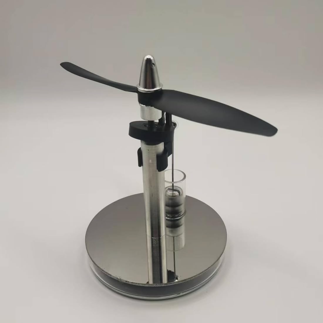 ENGINEDIY Stirling Engine Model, Two-Blade Propeller Swashplate