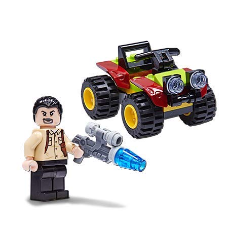 LEGO Jurassic World: Vic Hoskins Minifigure and Patrol Vehicle