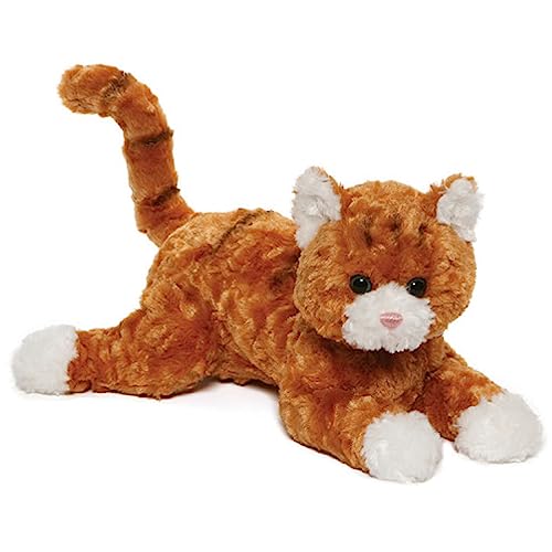 GUND Sienna Orange Tabby Cat Stuffed Animal, Plush Toy for Ages 1 and Up, Orange/White, 14”