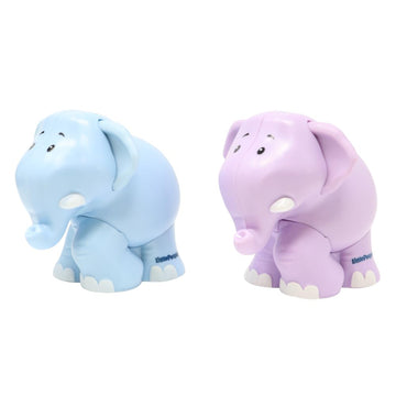 Fisher-Price Replacement Parts Little People Noah's Ark Zoo Safari Jungle Animals Playset JLV11 - Replacement Set of Purple and Blue Elephant Figures