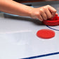 Brybelly Air Hockey Pucks - Accessories for Game Room Gaming Tabletop for Kids & Adults - 2.5 Inch Small - 2 Pucks