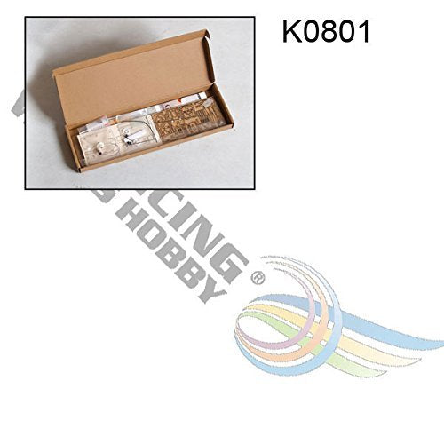 Dancing Wings Hobby 378mm Micro Balsa Wood Laser Cut Airplane Fokker Eindecker Need to Build (K0801)
