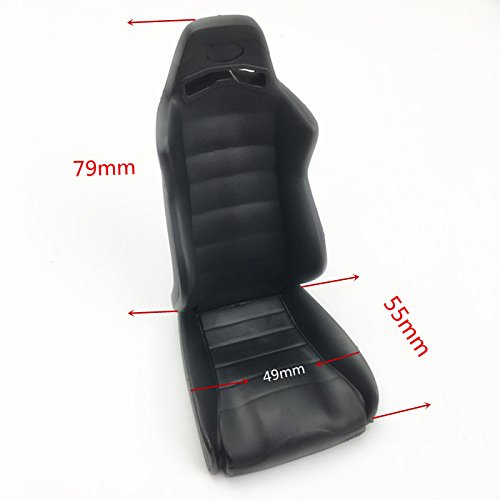 KYX Racing Hard Plastic Car Seats Upgrades Parts Accessories for 1/10 Rc Crawler Car Axial Wraith