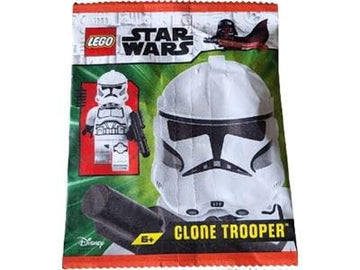 LEGO Star Wars: Clone Trooper Minfiigure (Phase 2) with Blaster