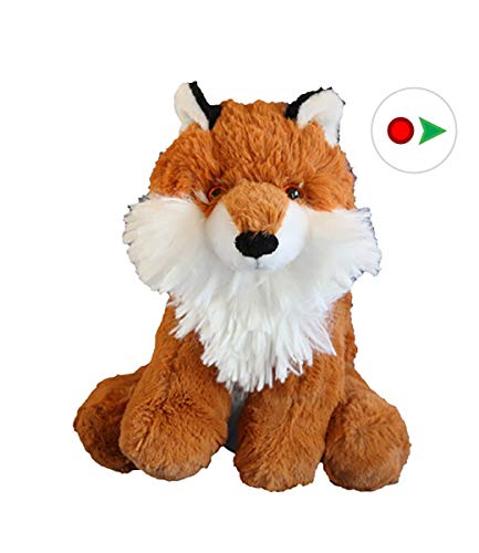 Stuffems Toy Shop Record Your Own Plush 8 inch Stuffed Fox - Ready 2 Love in a Few Easy Steps