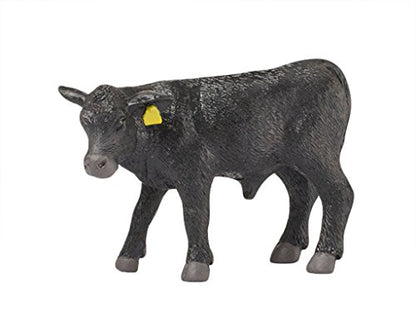 Little Buster Toys Angus Calf - Realistic Black Angus Calf, 1/16th Scale