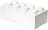 LEGO Storage Box Brick 8 White