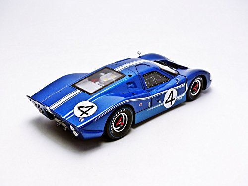 Ford 1967 GT MK IV #4 Blue Lemans 24 Hours L.Ruby/D.Hulme 1/18 by Shelby Collectibles SC426