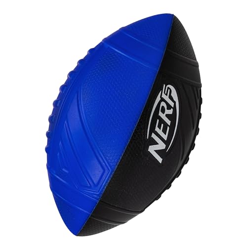 Franklin Sports NERF Pro Grip Youth Foam Football - Blue + Black