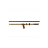 Slock Master Viper Blow Gun, 5 Ft .625 Big Bore Caliber Blowgun, Rattler Snakeskin Camo, Includes Pistol Grip, Quiver, Razor Hunting Darts