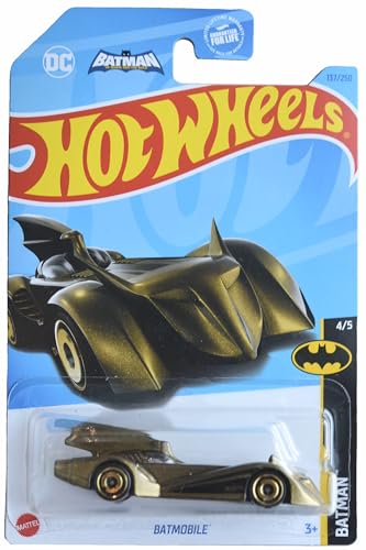 Hot Wheels Batmobile, Batman 4/5 [gold] 137/250