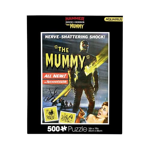 AQUARIUS Hammer - The Mummy 500 Piece Jigsaw Puzzle