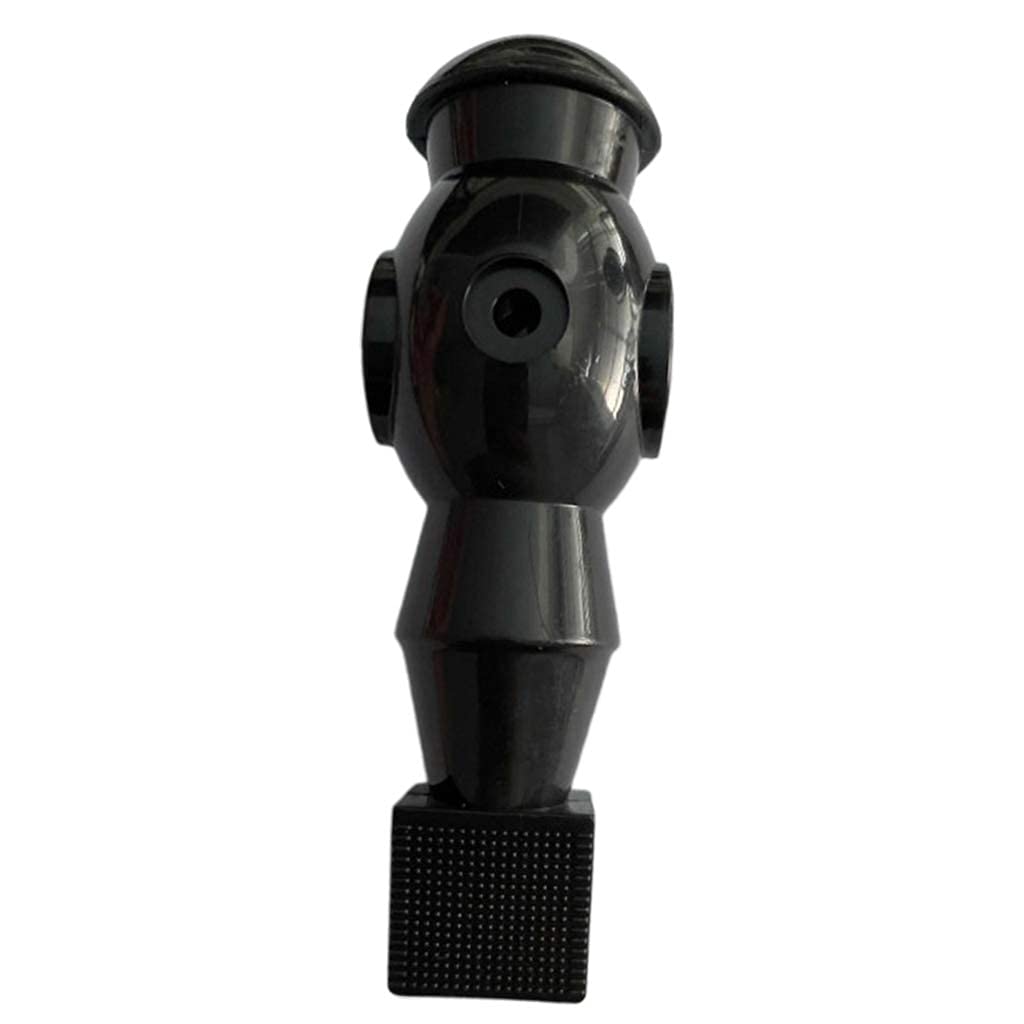 Mnixy Cutefly 5/8" Foosball Man Table Guys Man Soccer Player Part for Dynamo Table (Black)