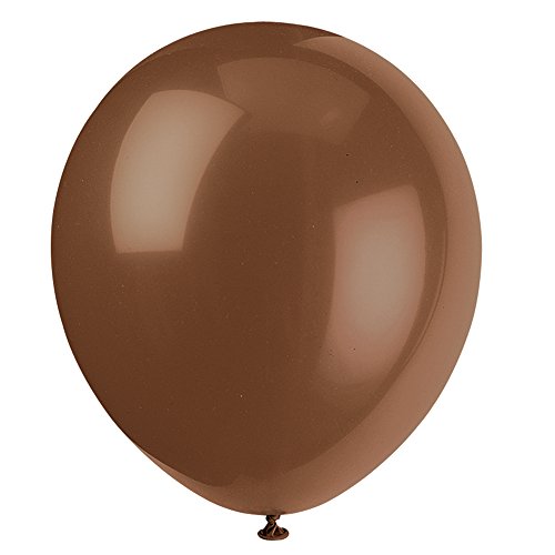 Brown Latex Balloons, 12" - Premium-Quality & Vibrant Party Decorations, Perfect for Any Celebration, 10 count (Pack of 1)