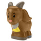 Fisher-Price Replacement Part Little People Noah's Ark Playset HNG03 - Replacement Brown Goat Figure