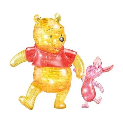 Disney Winnie the Pooh & Piglet Crystal 3D Puzzle Deluxe, Ages 12+