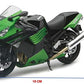 2011 Kawasaki ZX-14 Ninja Green Motorcycle Model 1/12 by New Ray