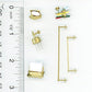 Melody Jane Dolls Houses Dollhouse Miniature Chrysnbon Bath Accessories Set