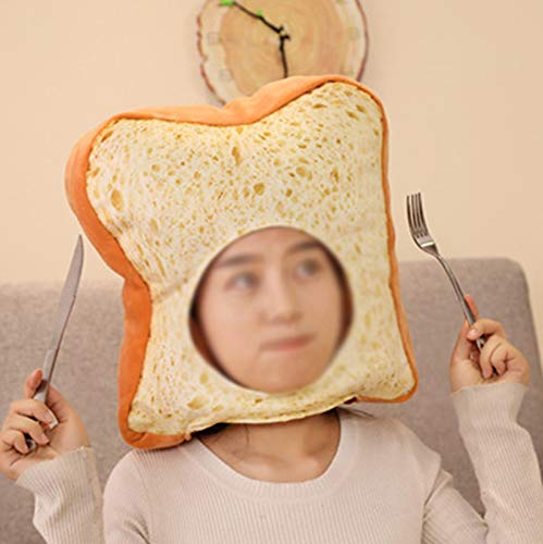 Warmtree bread Hat Fruit Hat Cute Plush Funny Novelty Plush Costume