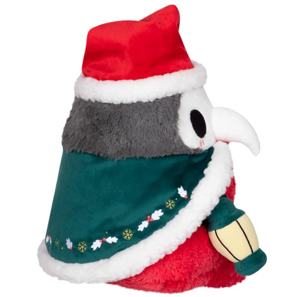 Squishable - Mini Festive Plague Doctor - The Mysterious Doctor Plague Collection - 10 in - Soft Toy Collectible Stuffed Animal - Glow in The Dark