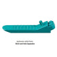 LEGO Classic 630 Building Accessory - Brick and Axel Separator Tool 8 Pack Mixed Color Set (4 Orange and 4 Dark Turquoise)