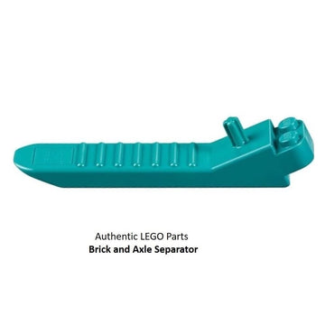 LEGO Classic 630 Building Accessory - Brick and Axel Separator Tool 8 Pack Mixed Color Set (4 Orange and 4 Dark Turquoise)