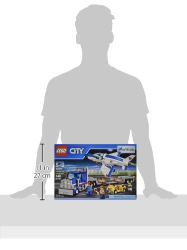 LEGO City Space Port 60079 Training Jet Transporter Building Kit